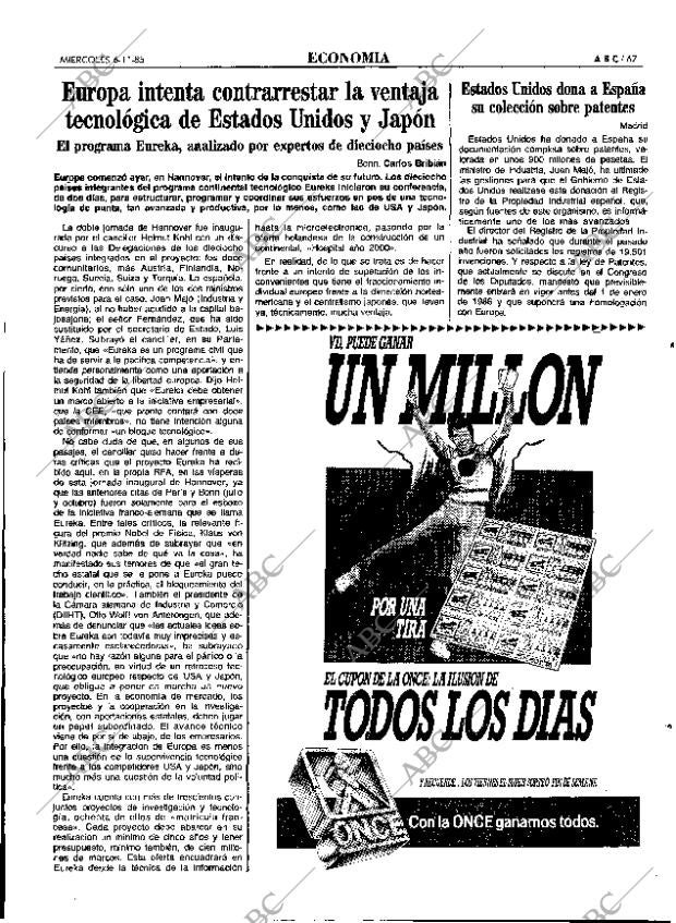 ABC MADRID 06-11-1985 página 67