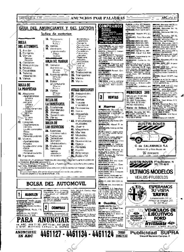ABC MADRID 06-11-1985 página 89