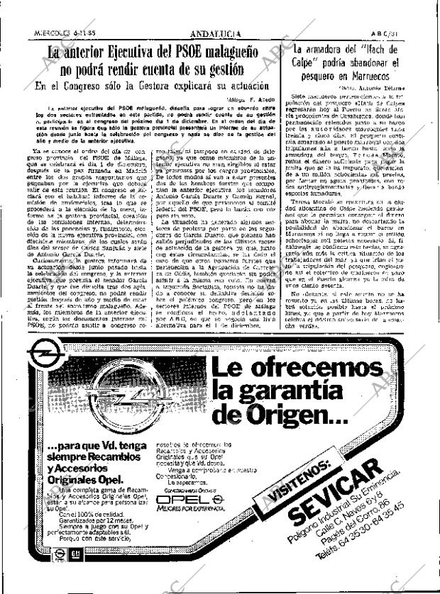 ABC SEVILLA 06-11-1985 página 31