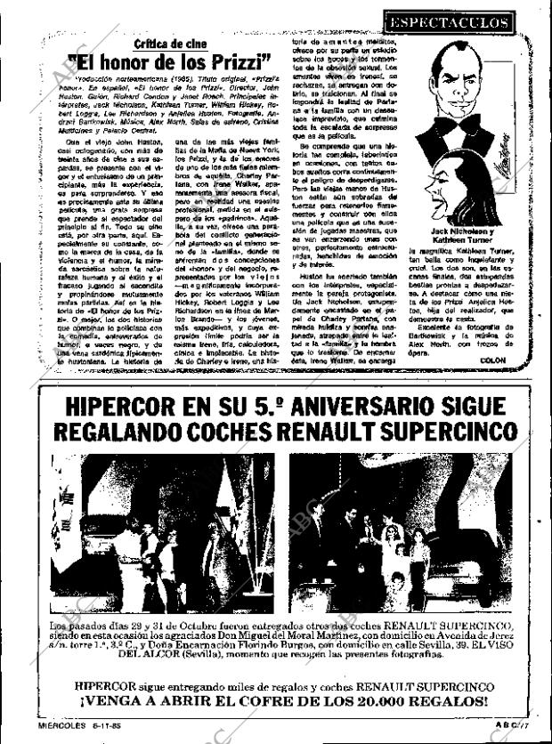 ABC SEVILLA 06-11-1985 página 77