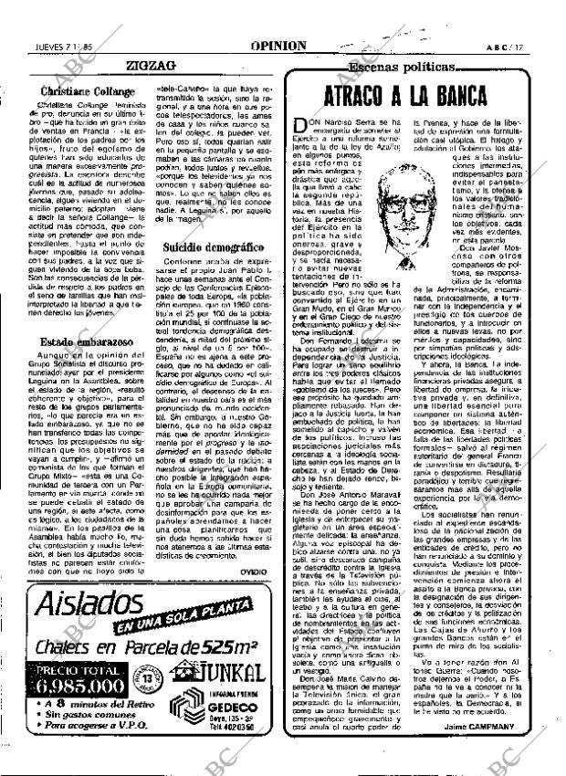 ABC MADRID 07-11-1985 página 17