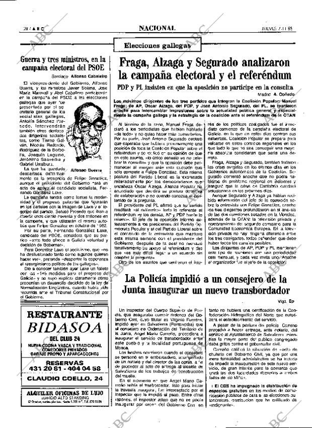 ABC MADRID 07-11-1985 página 28