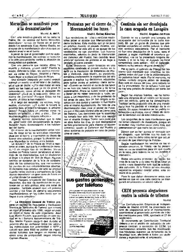 ABC MADRID 07-11-1985 página 40