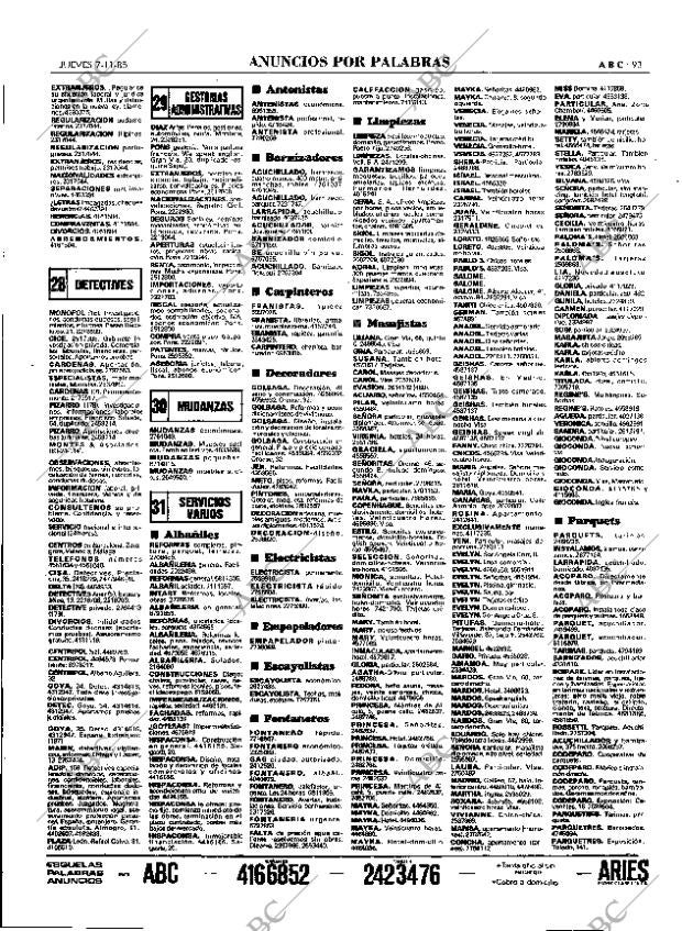 ABC MADRID 07-11-1985 página 93