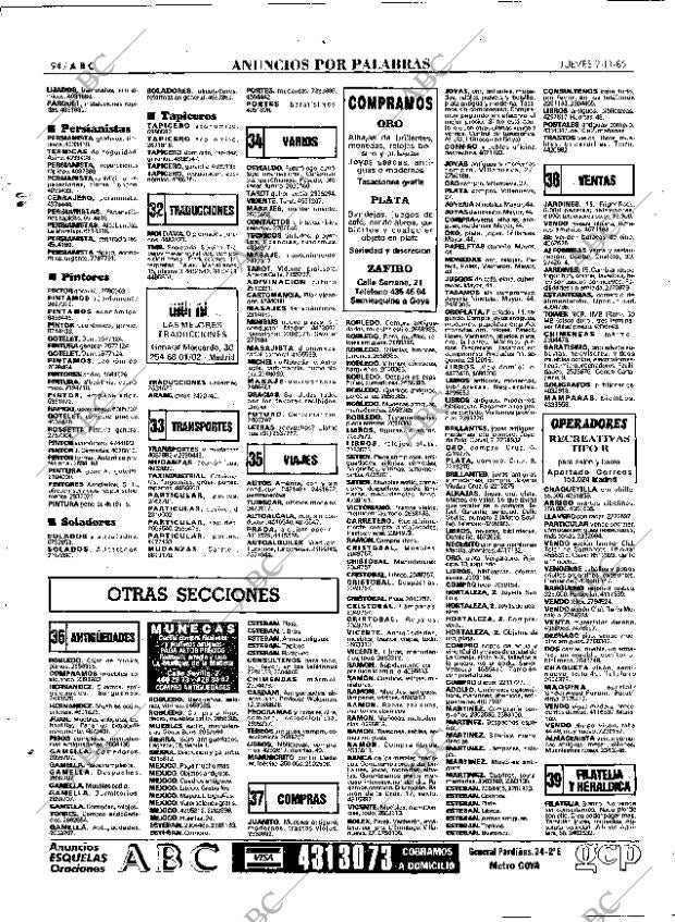 ABC MADRID 07-11-1985 página 94