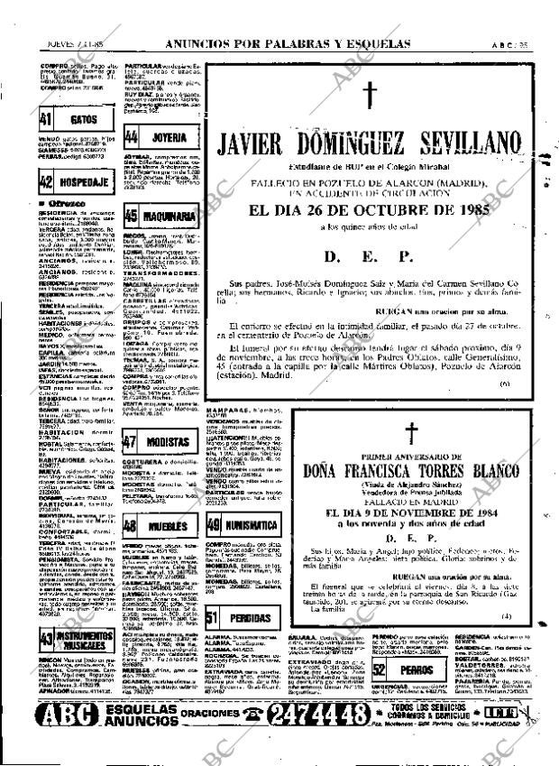 ABC MADRID 07-11-1985 página 95