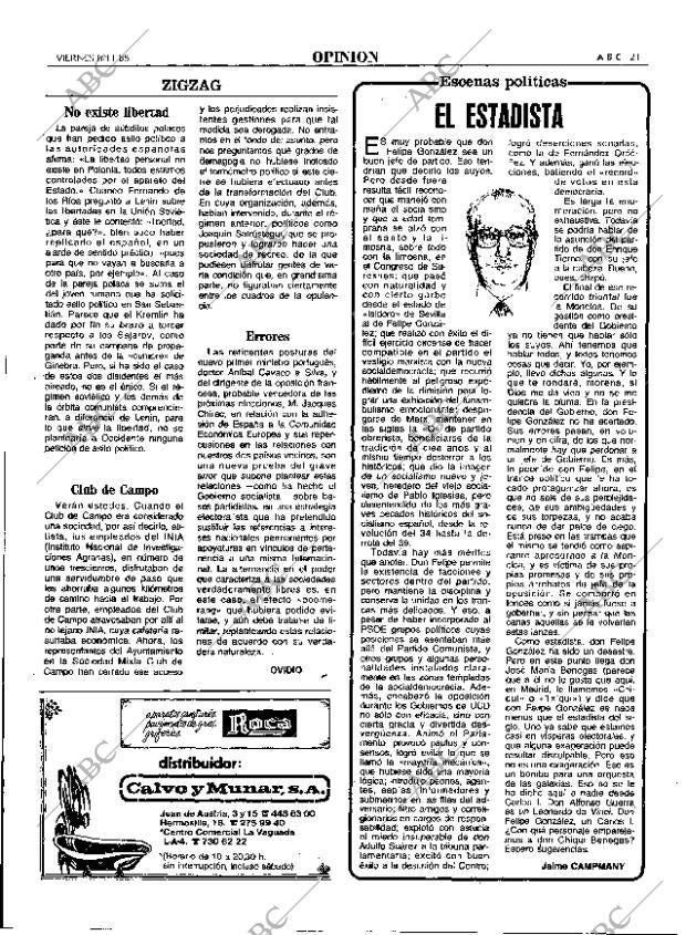 ABC MADRID 08-11-1985 página 21