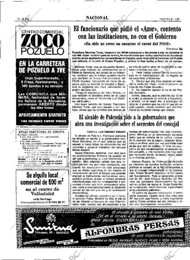ABC MADRID 08-11-1985 página 28