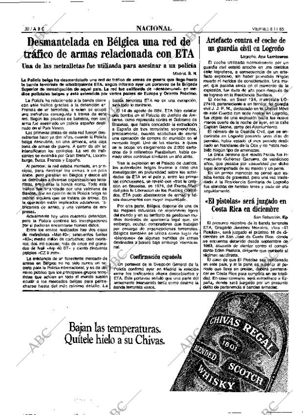 ABC MADRID 08-11-1985 página 30