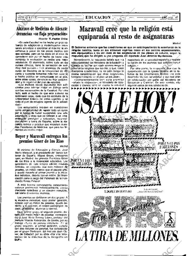 ABC MADRID 08-11-1985 página 47