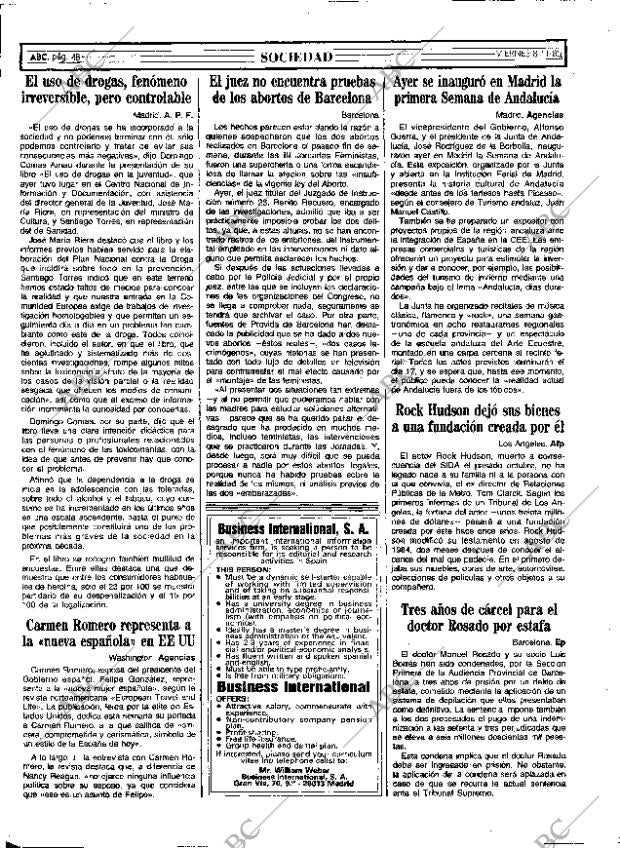 ABC MADRID 08-11-1985 página 48