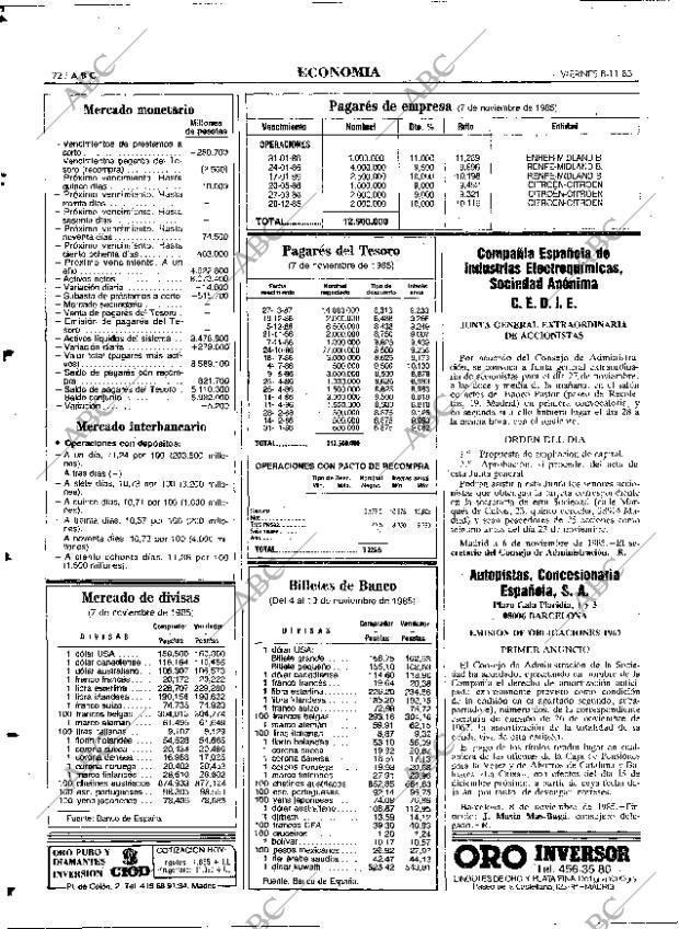 ABC MADRID 08-11-1985 página 72