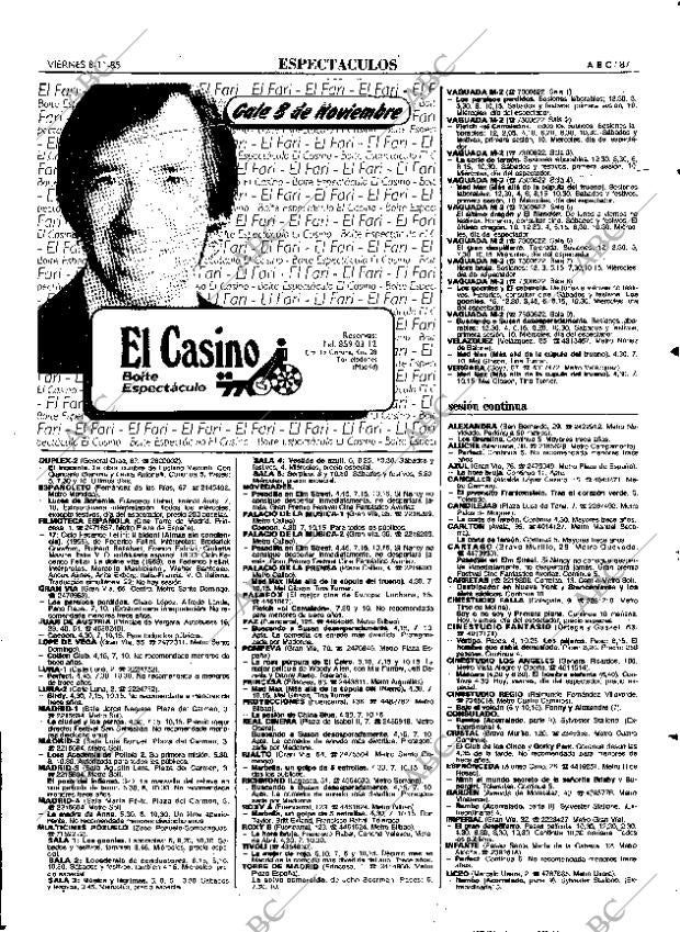 ABC MADRID 08-11-1985 página 87