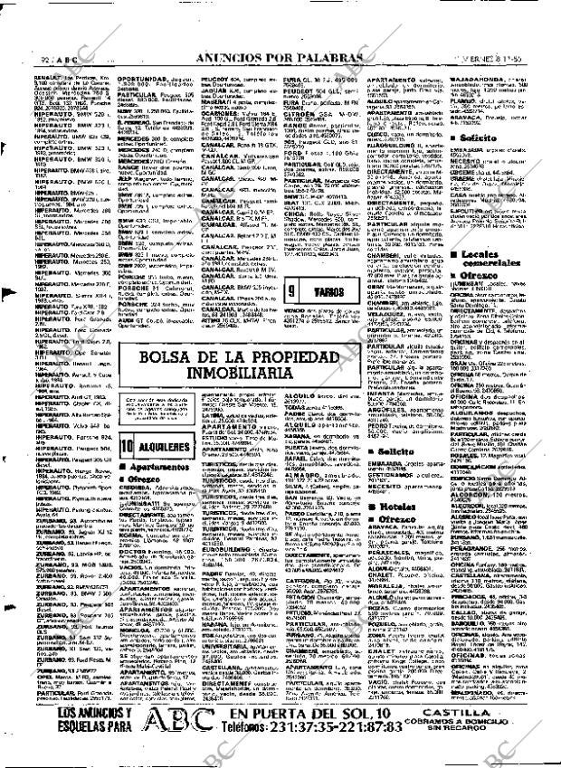 ABC MADRID 08-11-1985 página 92