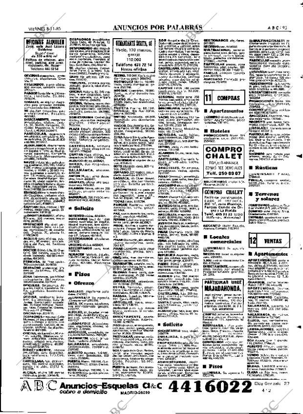 ABC MADRID 08-11-1985 página 93