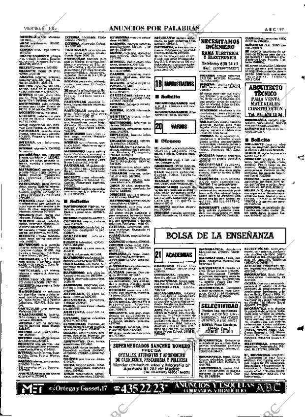 ABC MADRID 08-11-1985 página 97