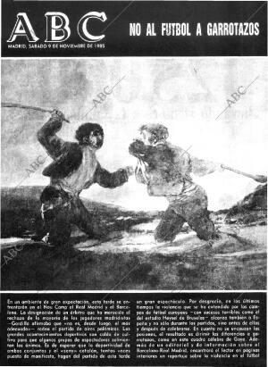 ABC MADRID 09-11-1985 página 1