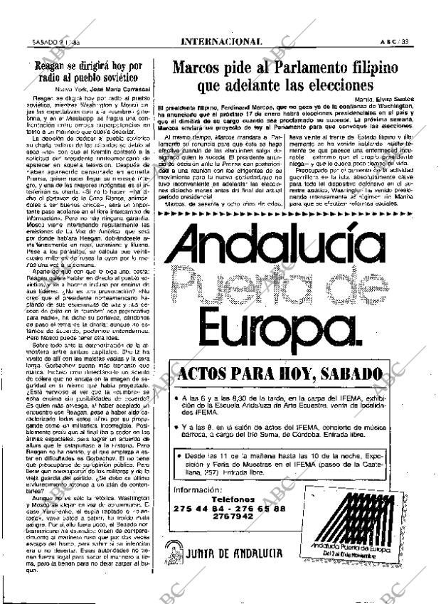 ABC MADRID 09-11-1985 página 33