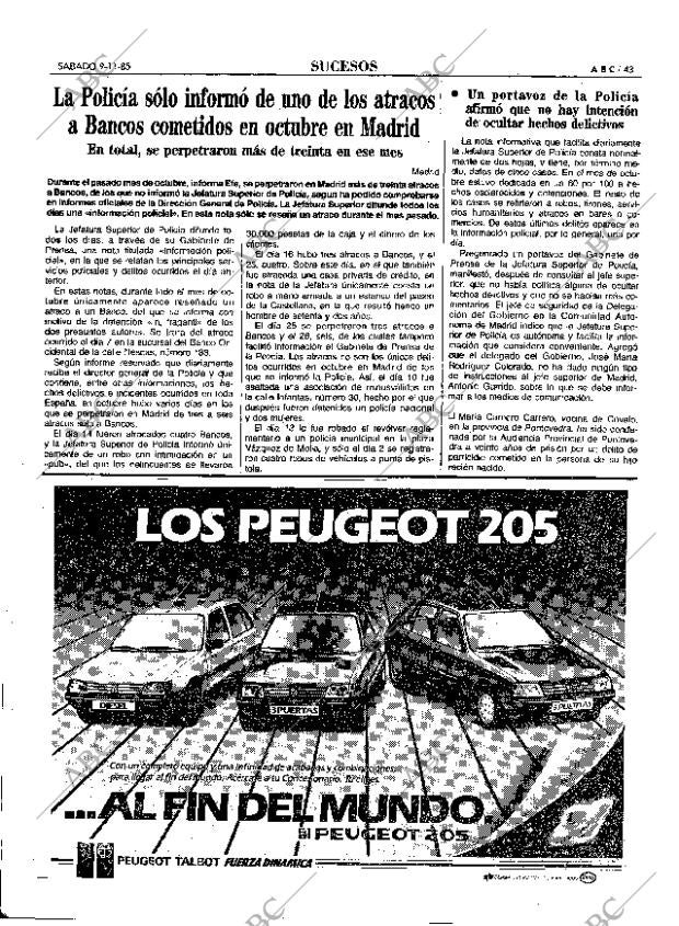 ABC MADRID 09-11-1985 página 43