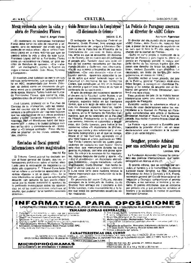 ABC MADRID 09-11-1985 página 46