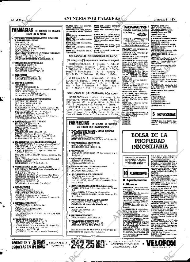 ABC MADRID 09-11-1985 página 82