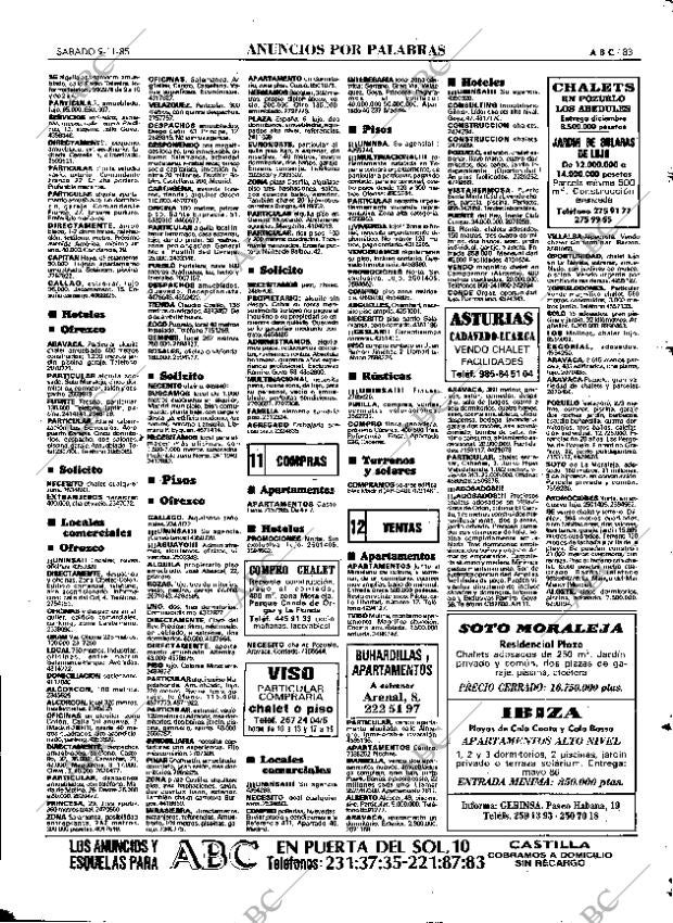 ABC MADRID 09-11-1985 página 83