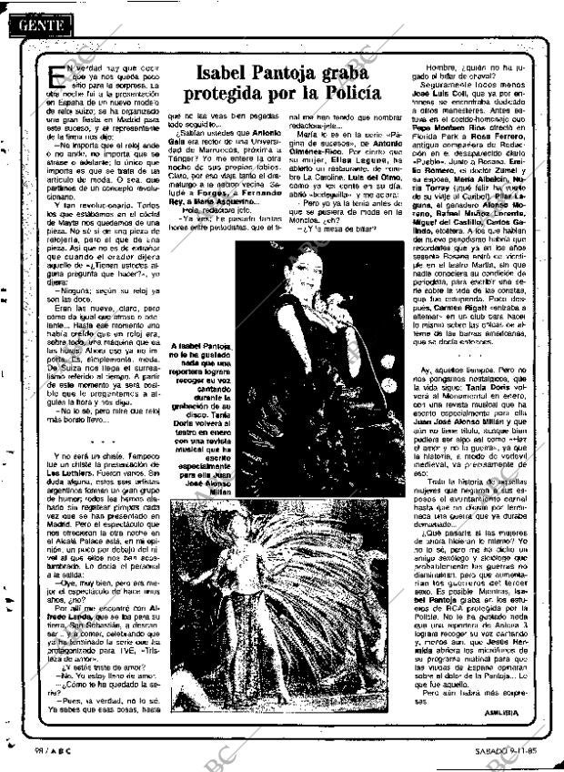 ABC MADRID 09-11-1985 página 98