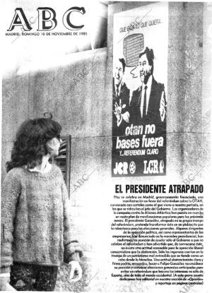 ABC MADRID 10-11-1985 página 1