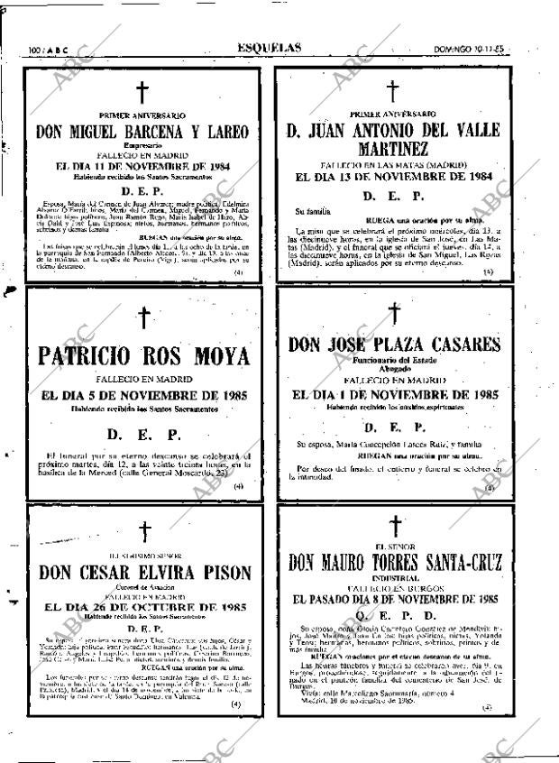 ABC MADRID 10-11-1985 página 100