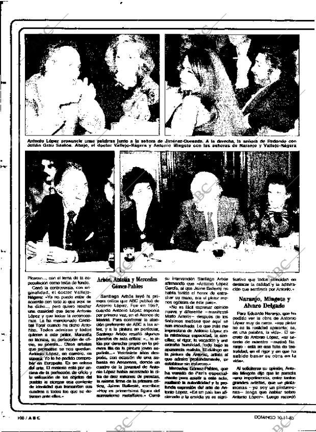 ABC MADRID 10-11-1985 página 108