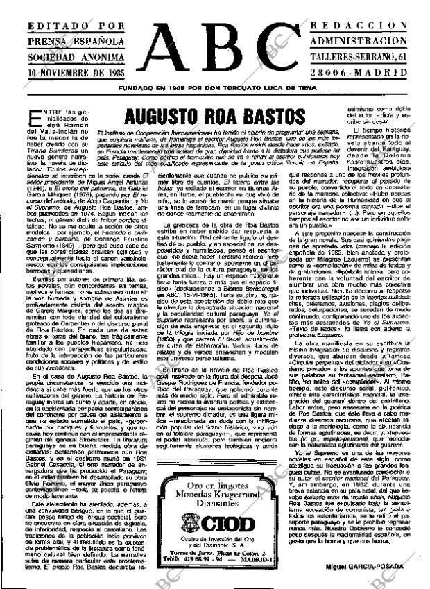 ABC MADRID 10-11-1985 página 3