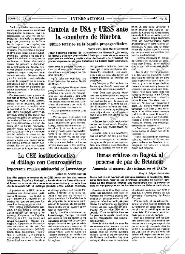 ABC MADRID 10-11-1985 página 33