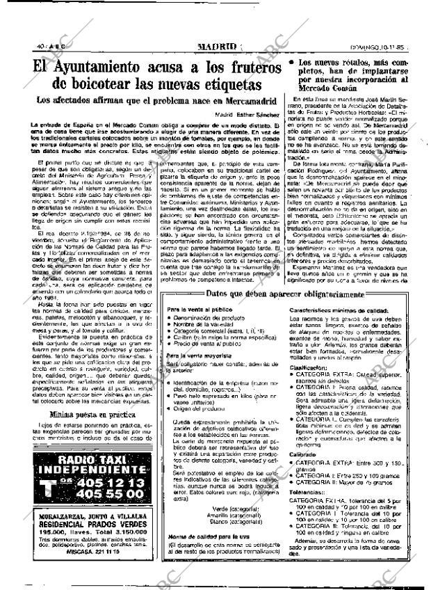ABC MADRID 10-11-1985 página 40