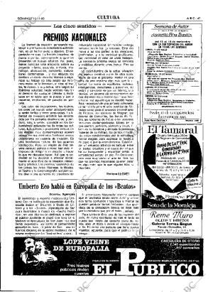 ABC MADRID 10-11-1985 página 47