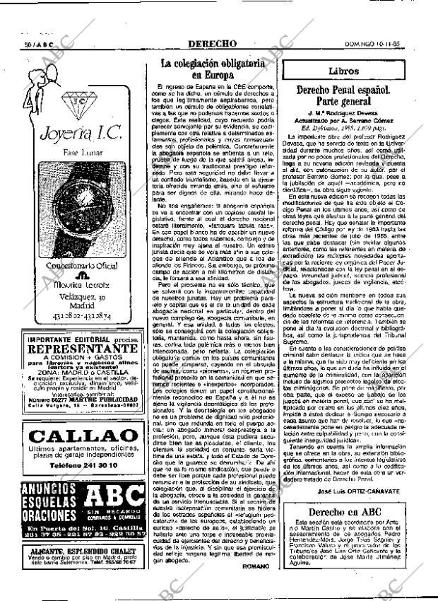 ABC MADRID 10-11-1985 página 50