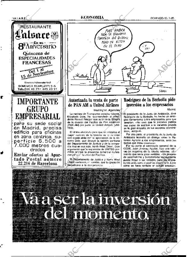 ABC MADRID 10-11-1985 página 64