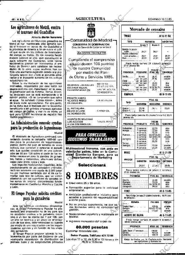 ABC MADRID 10-11-1985 página 68