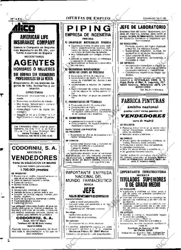 ABC MADRID 10-11-1985 página 70