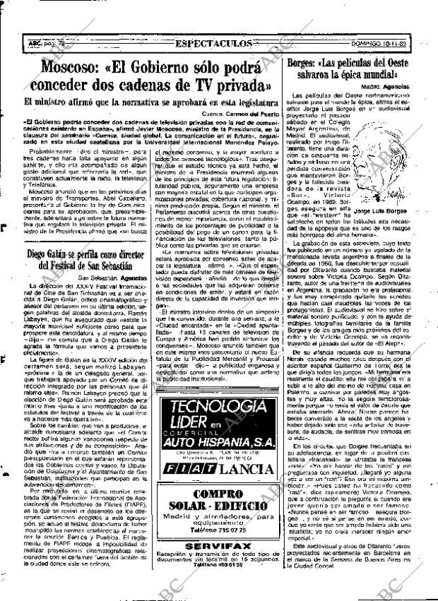 ABC MADRID 10-11-1985 página 78