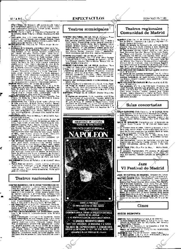 ABC MADRID 10-11-1985 página 82
