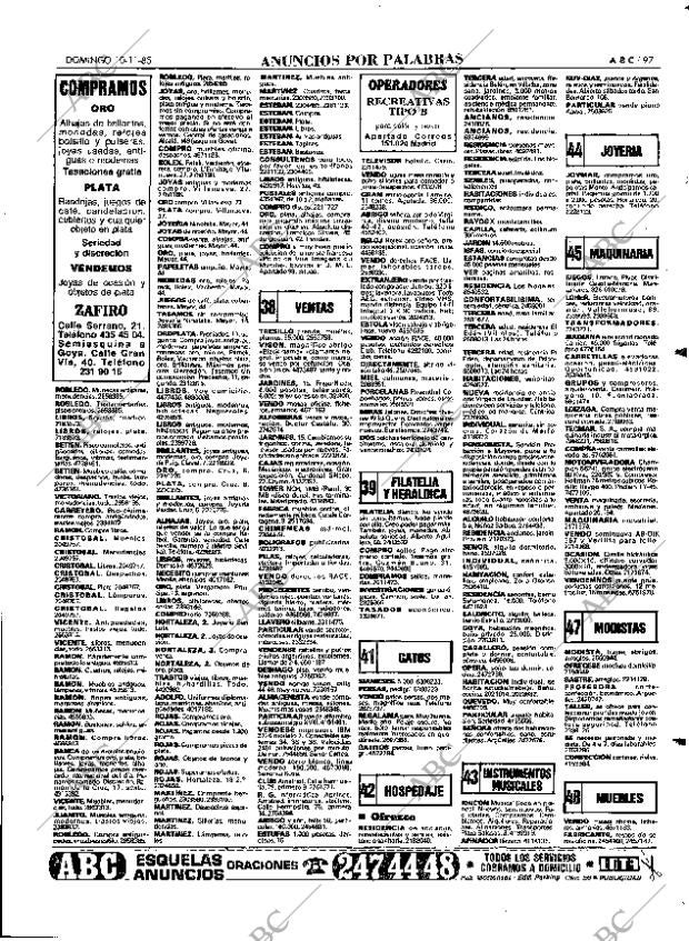 ABC MADRID 10-11-1985 página 97