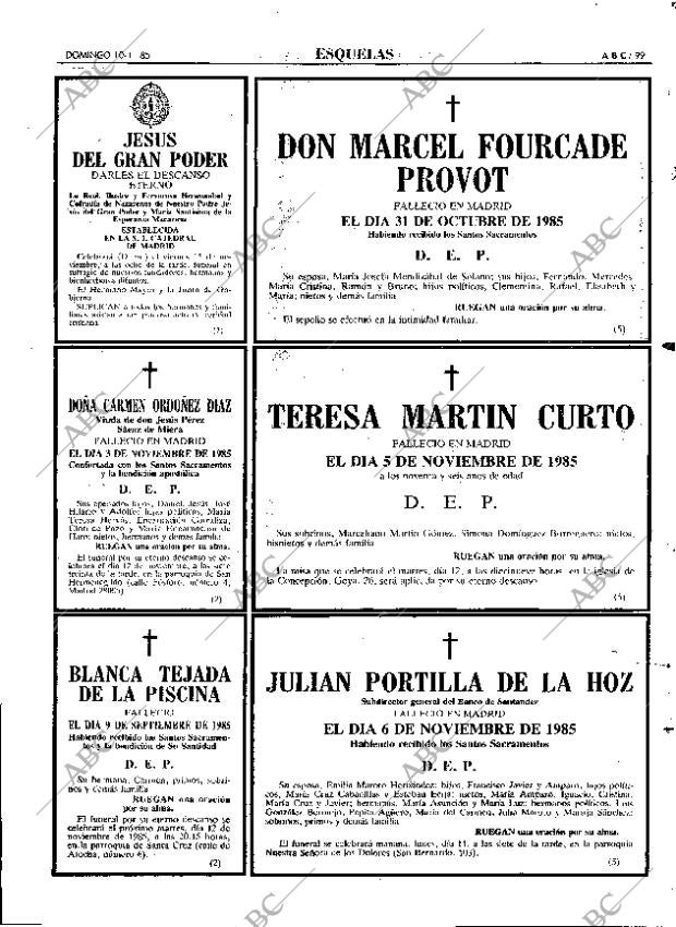 ABC MADRID 10-11-1985 página 99