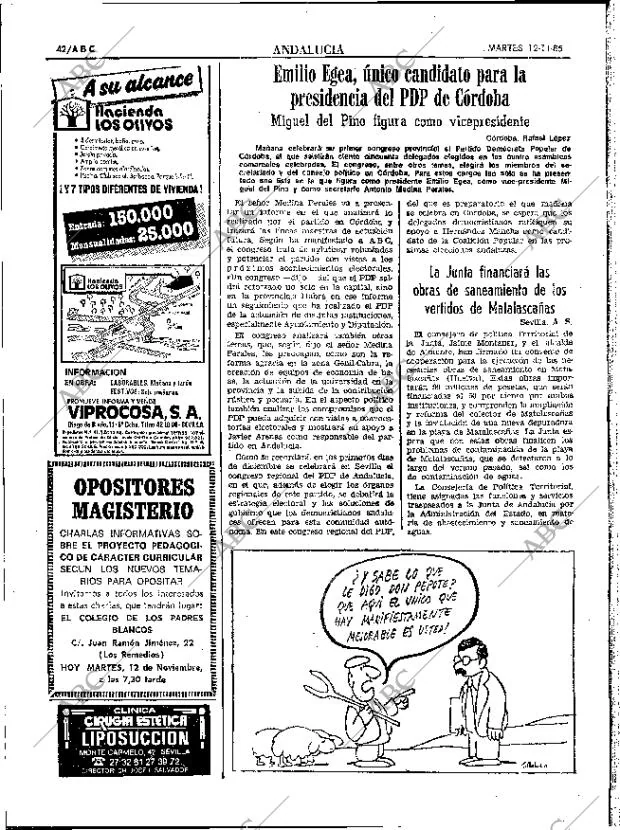 ABC SEVILLA 12-11-1985 página 42