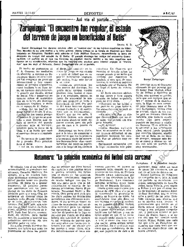 ABC SEVILLA 12-11-1985 página 67