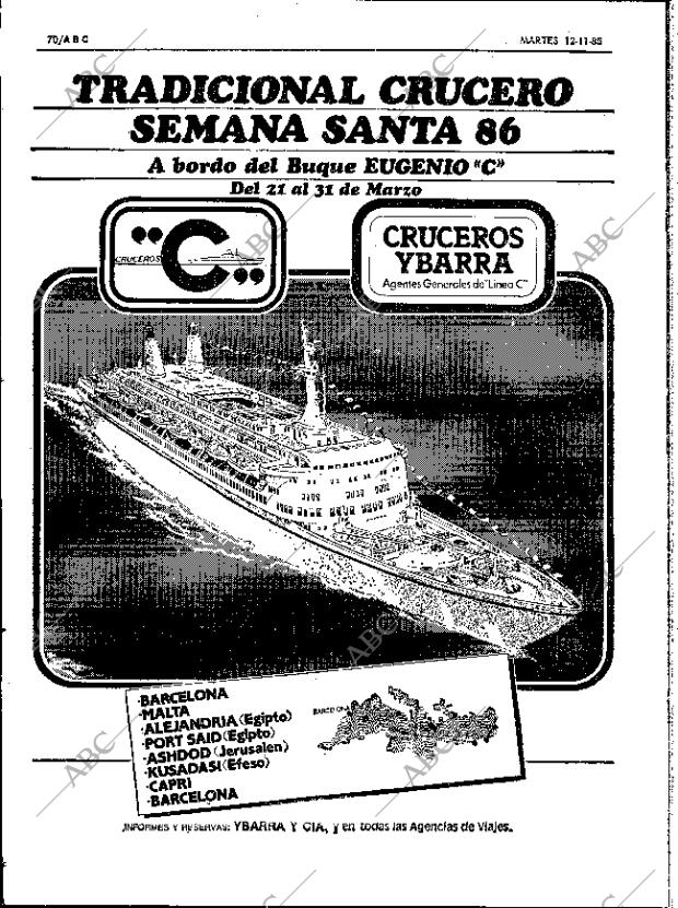 ABC SEVILLA 12-11-1985 página 70