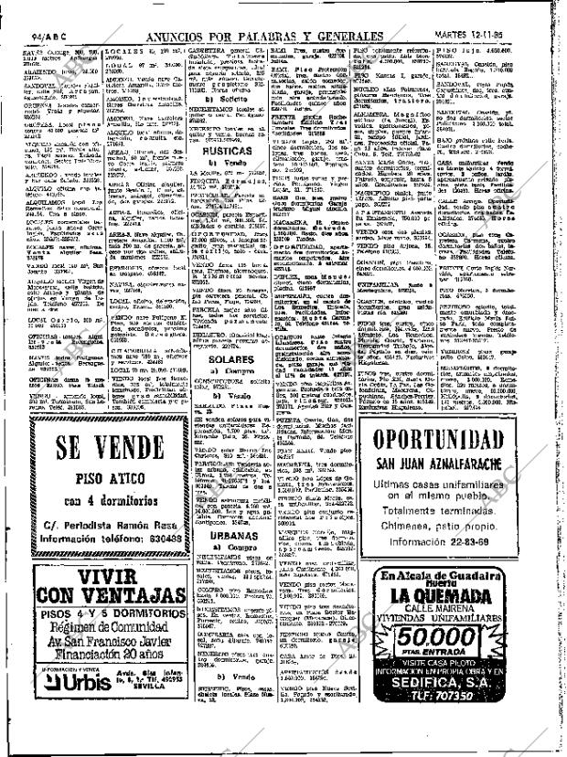 ABC SEVILLA 12-11-1985 página 94