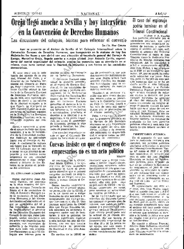 ABC SEVILLA 13-11-1985 página 17