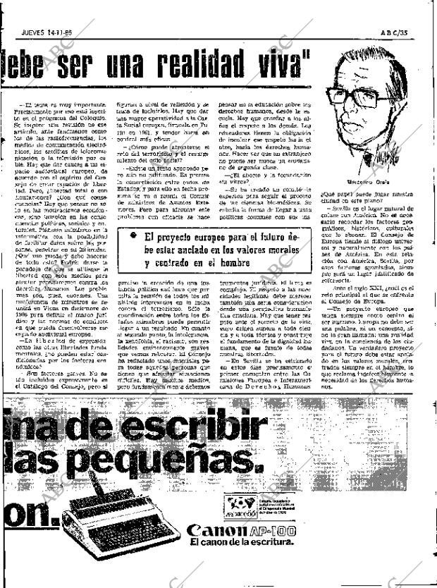 ABC SEVILLA 14-11-1985 página 35