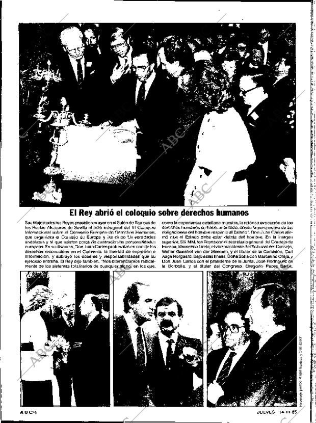 ABC SEVILLA 14-11-1985 página 4