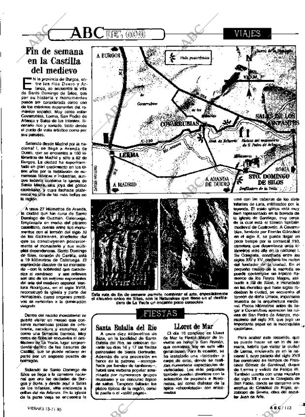 ABC MADRID 15-11-1985 página 113